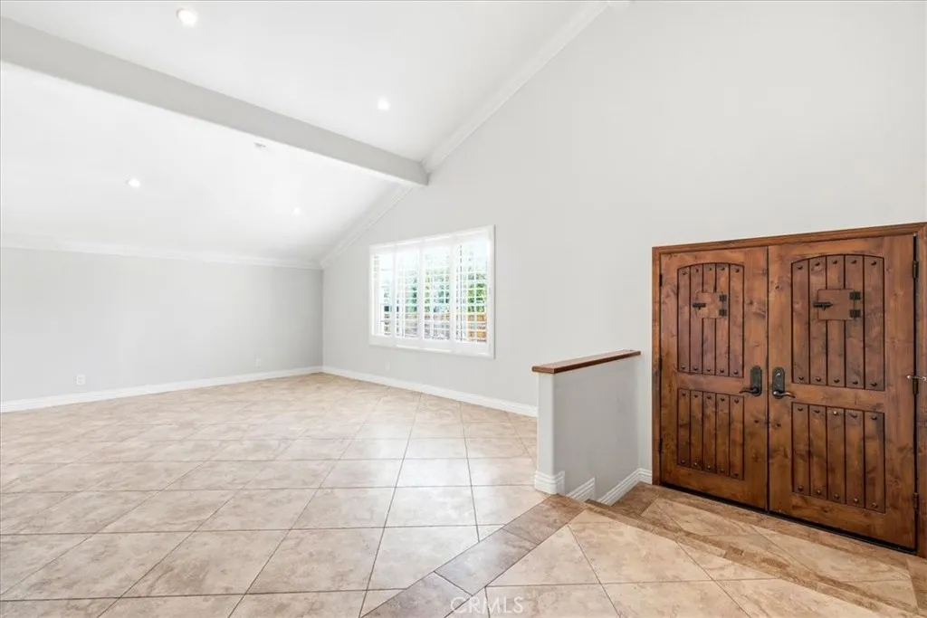 Spacious living area