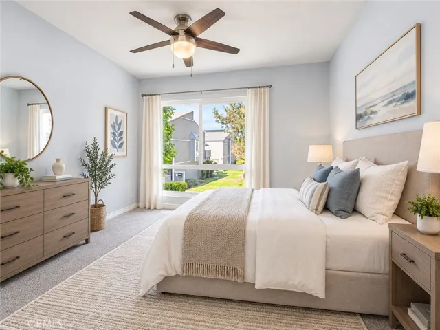 Virtually staged - Bedroom #2