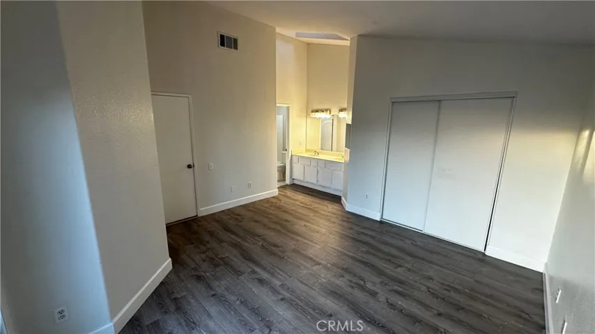 Primary bedroom and bath