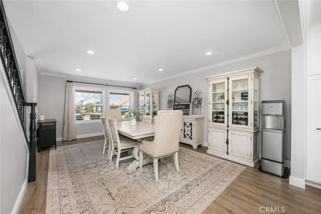 New front windows allow natural light to brighten the room.