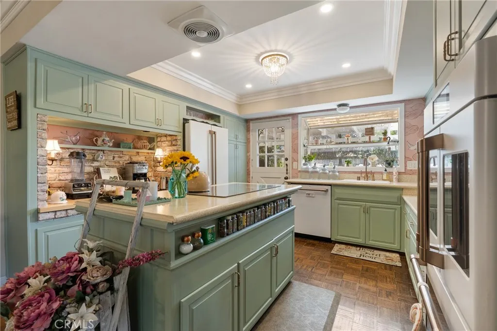 Beautiful kitchen blends character and function.
