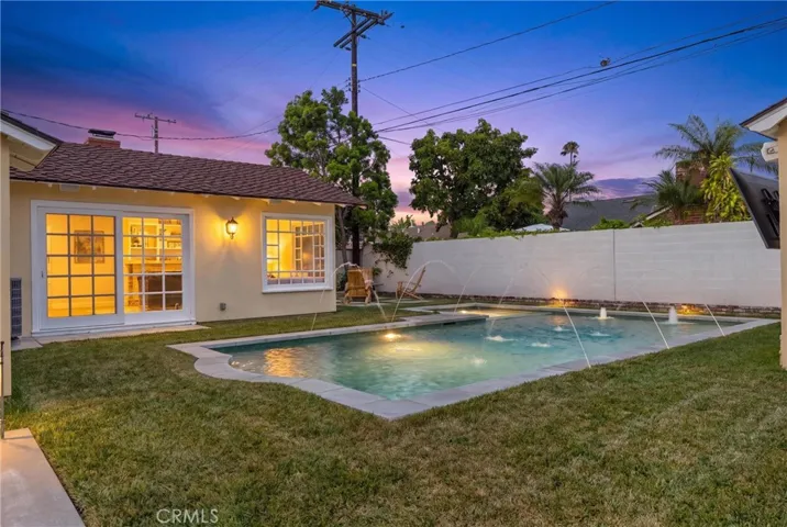 Perfect backyard for entertaining.