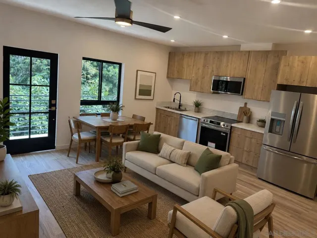 furniture added using ai.  Property is unfurnished