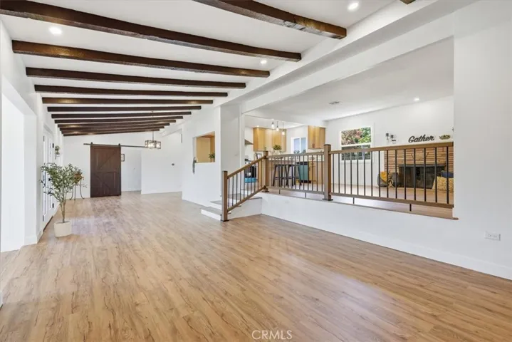 Step Down Living Room/ Dining Room