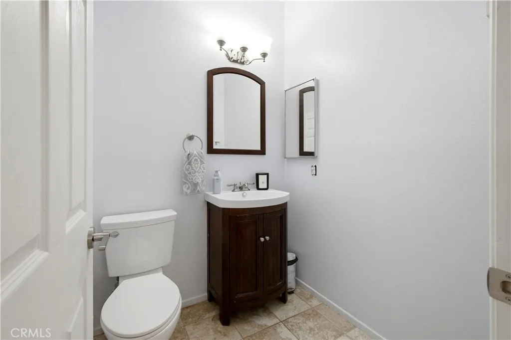 Downstairs powder room