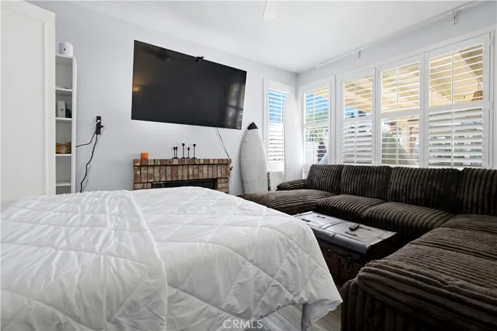 Den with Fireplace or 5th bedroom