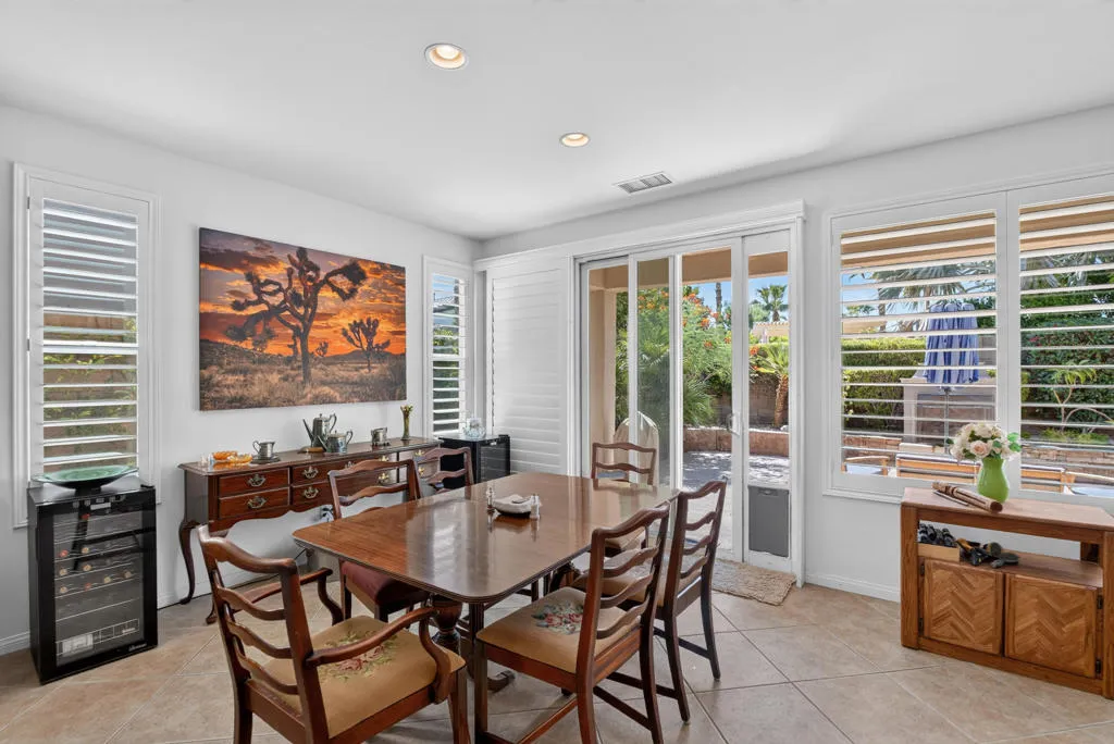 Dining and Backyard Access