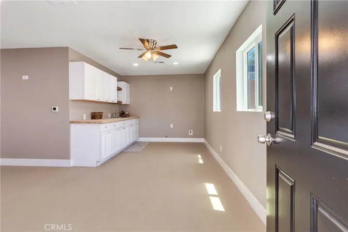 Entry way to residence