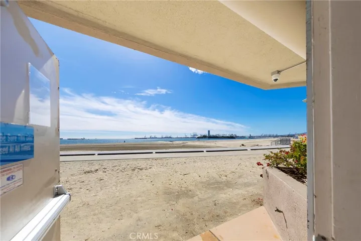 Beach access from the Beach side of the building