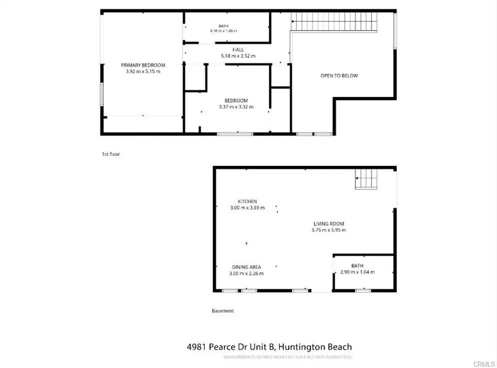 Unit B Floorplan