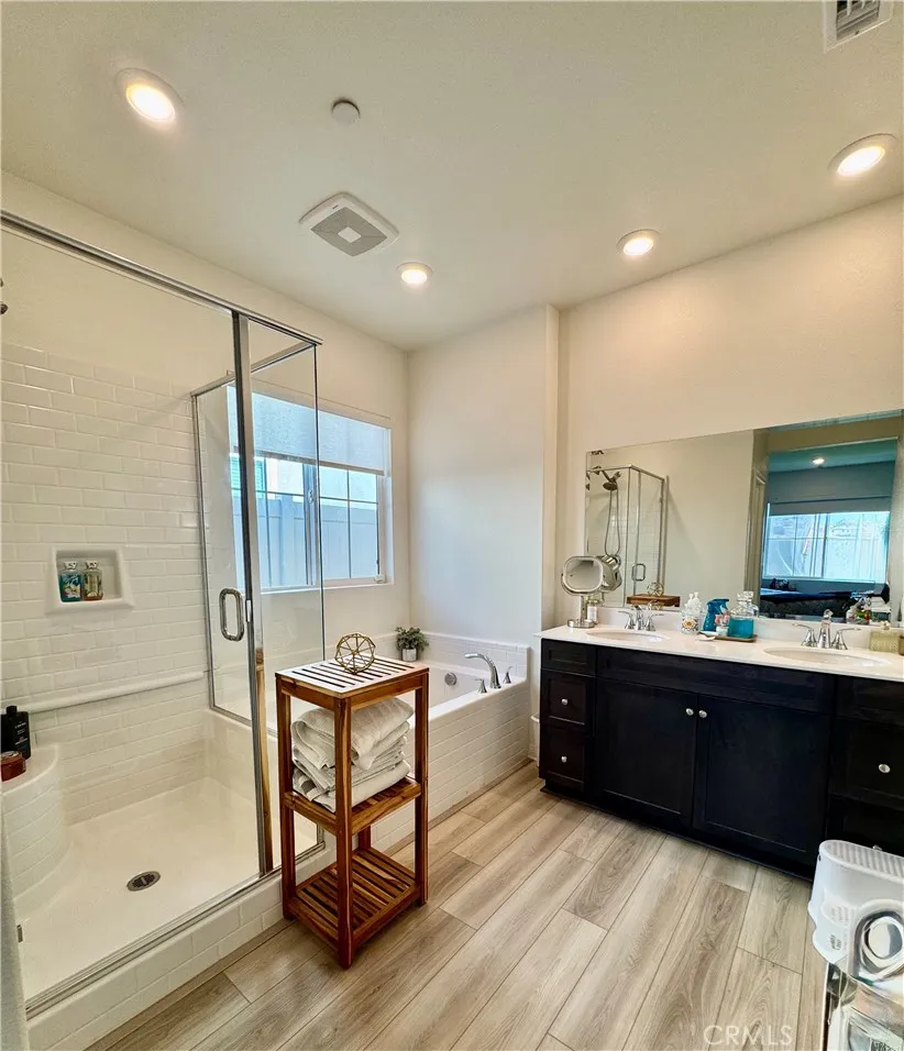 Master-suite bathroom