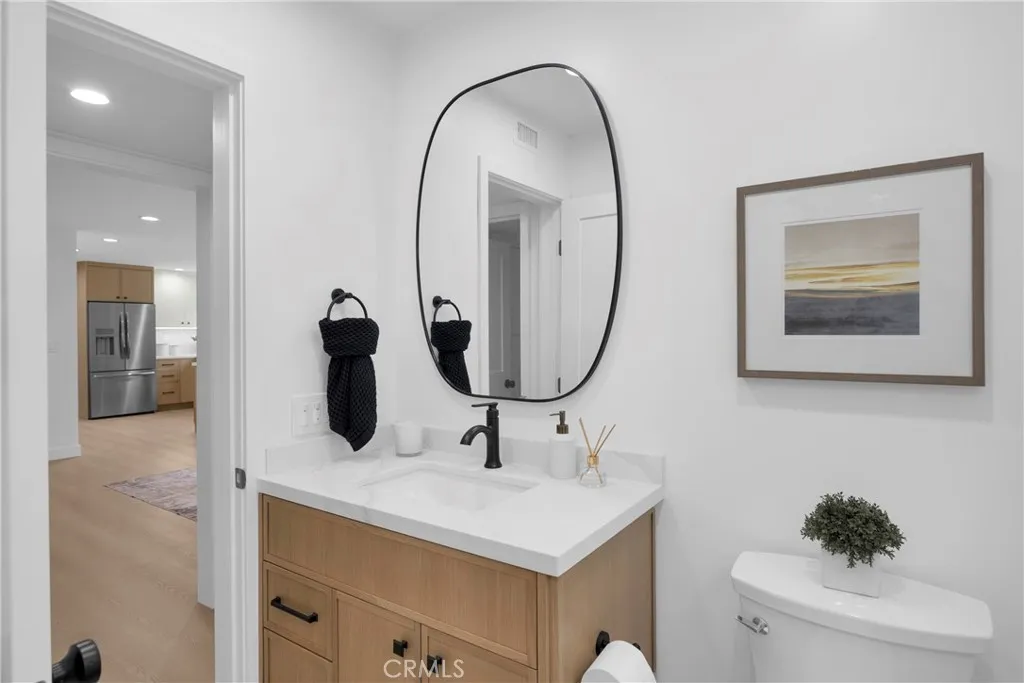 Downstairs bathroom with shower