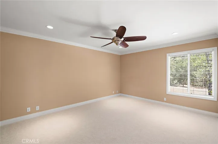 Spacious secondary bedroom.