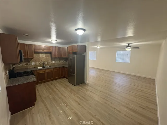 Kitchen, Dining, & Living Room