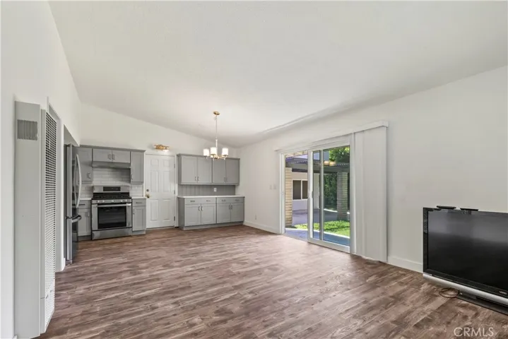 ADU — open living and kitchen area, perfect for independent living