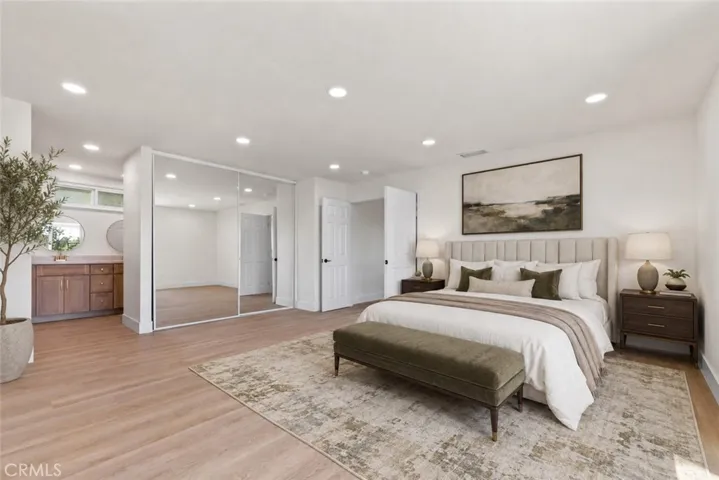 Primary Suite - Virtually Staged