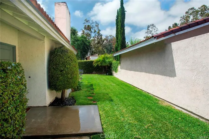 Front Door with side yard.