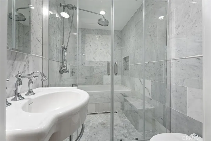 Bathroom attached to office / bedroom