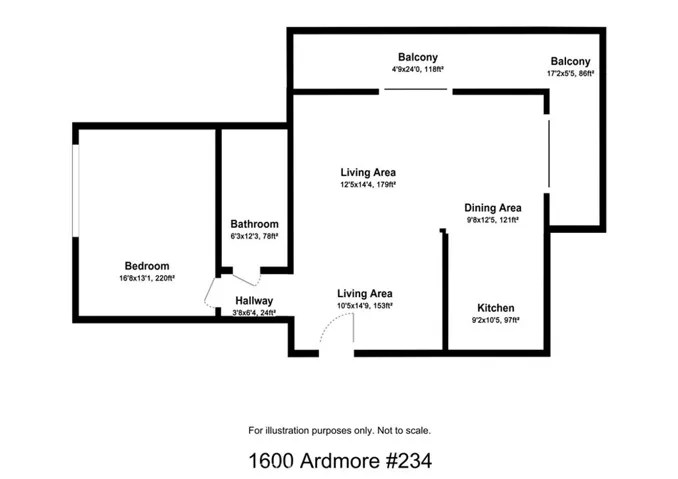 #234 interior floorplan