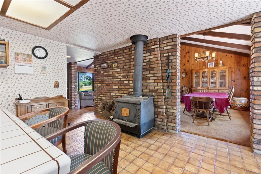 Woodstove in the Kitchen