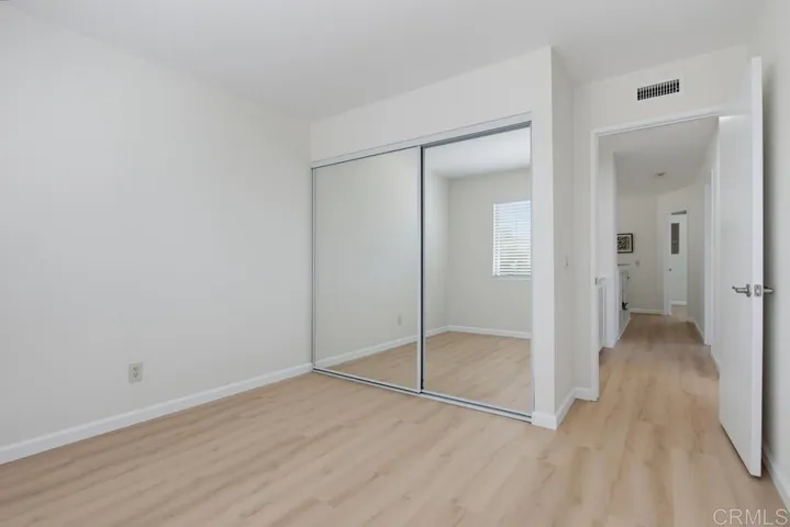 Freshly painted interior