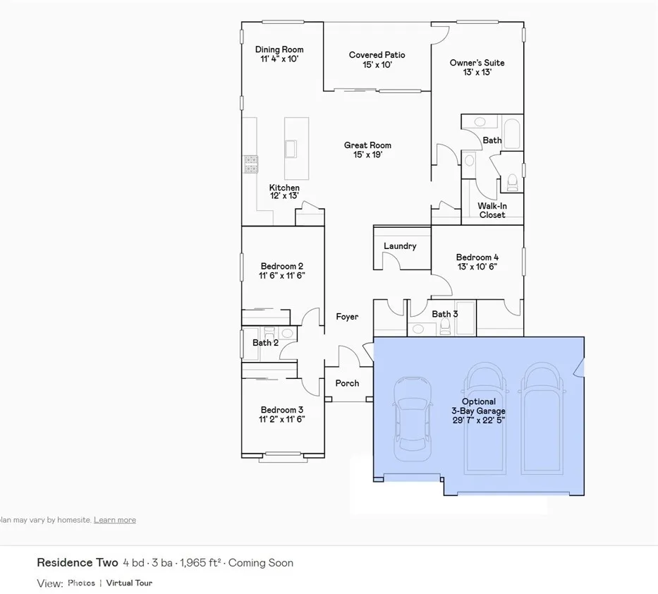 Residence 2 Floorplan