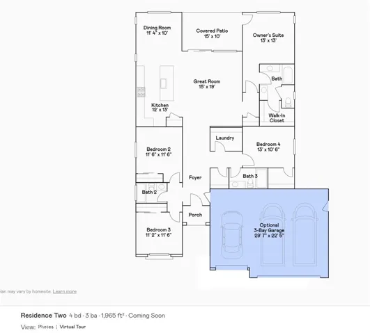 Residence 2 Floorplan