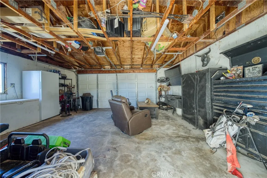 inside garage