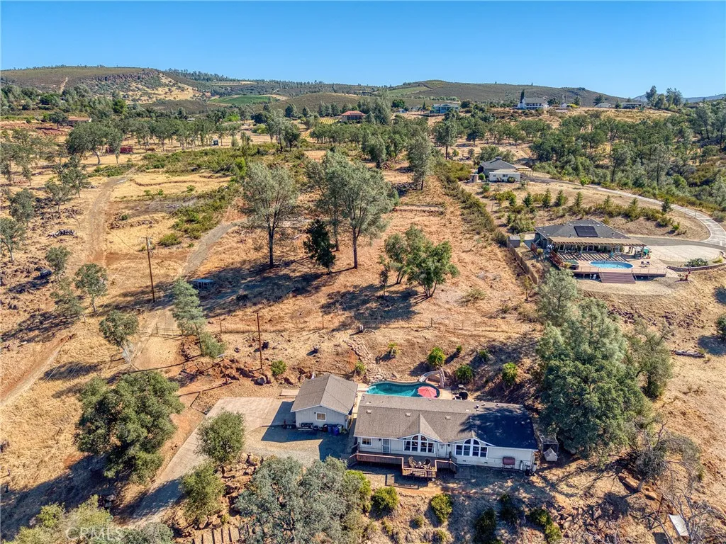 aerial of home