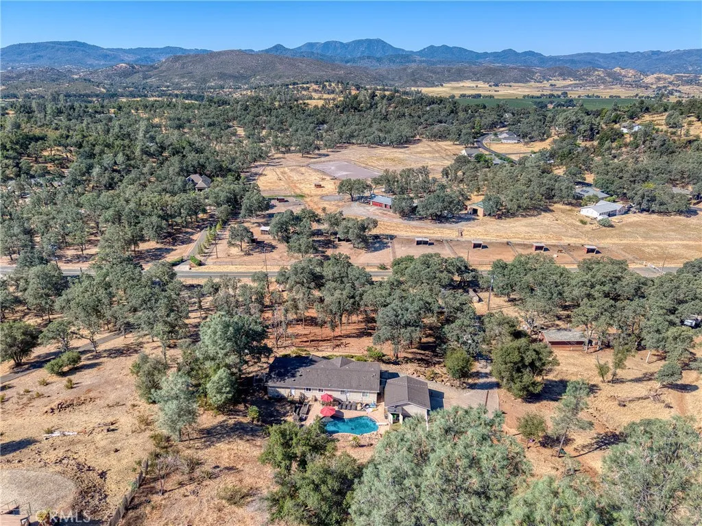 aerial of home