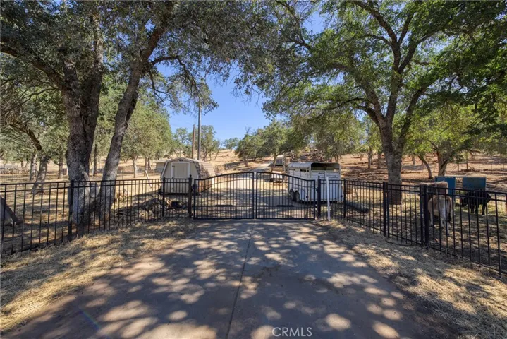 front gate off Yankee valley rd.