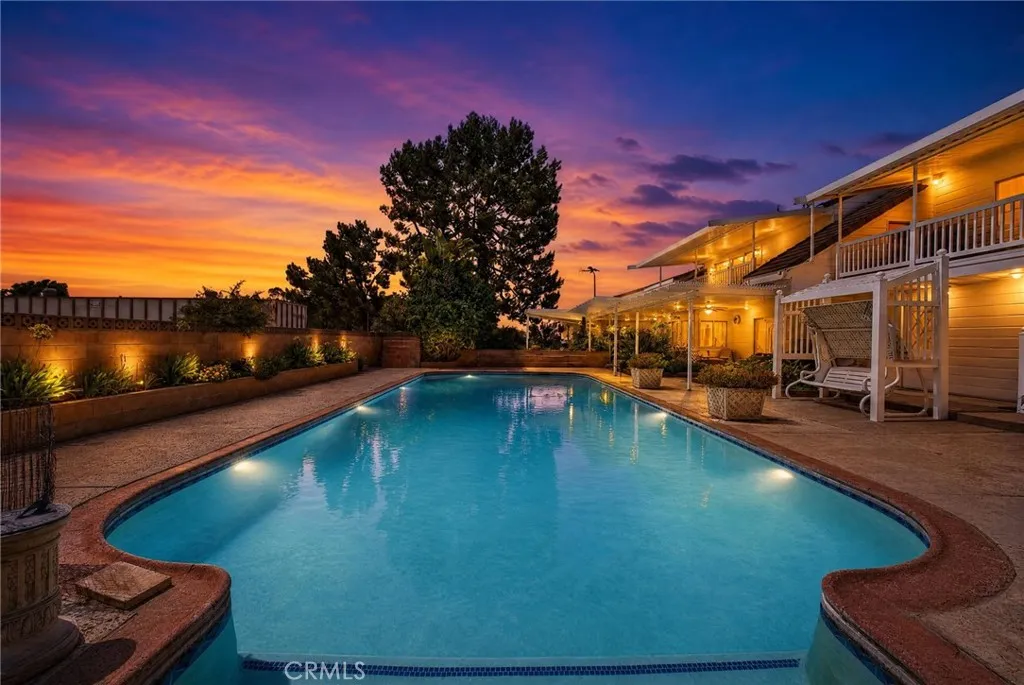 Pool lights enhanced by AI, lights added