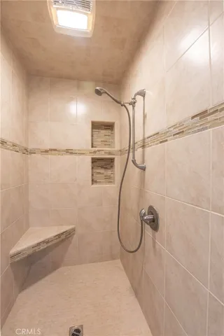 Primary bath shower