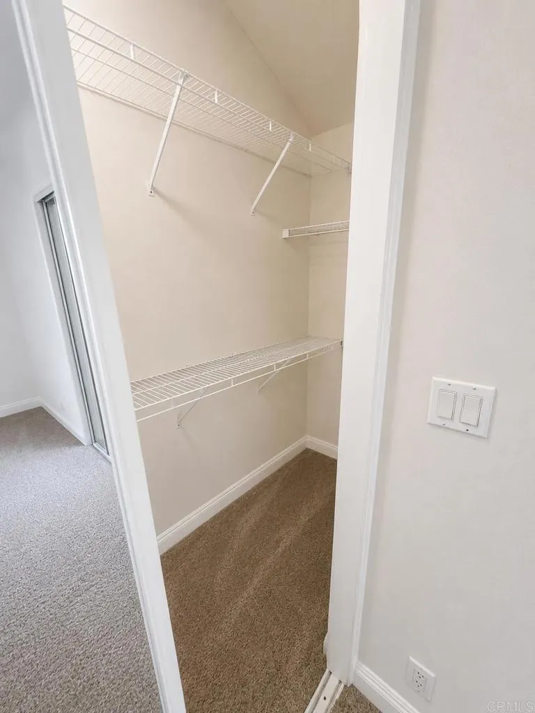 2nd bedroom walk in closet