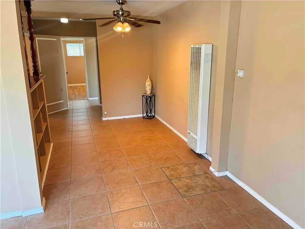 View of dining area from the living area