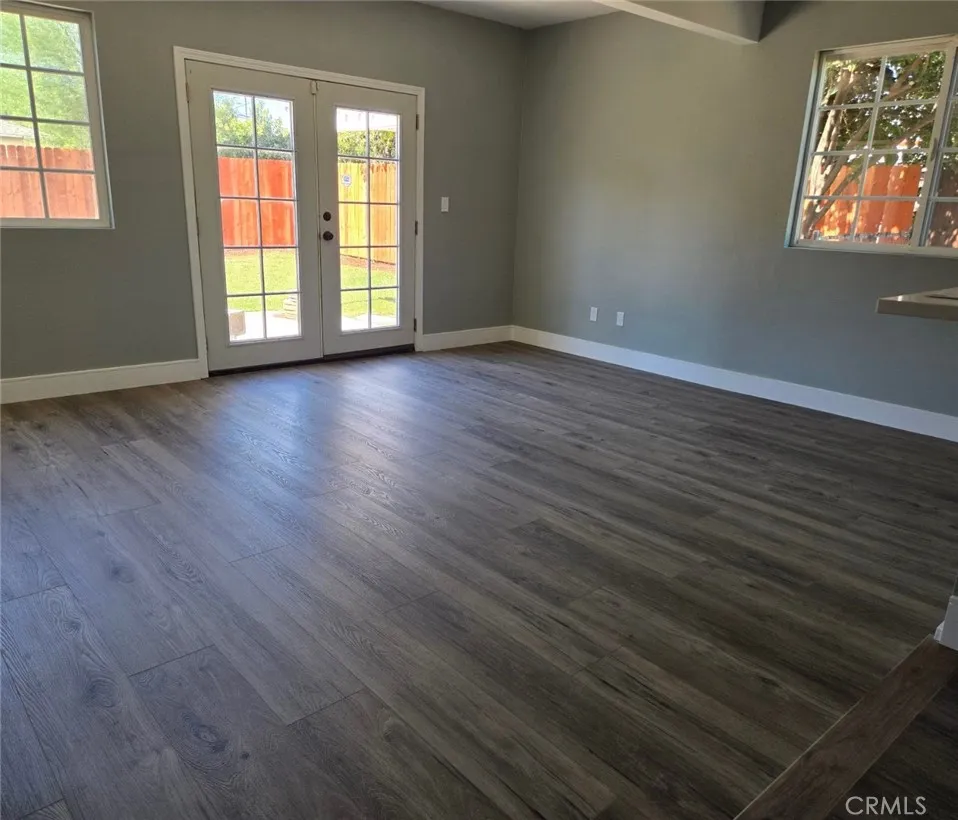 Bonus room with french doors to welcome natural light and provide easy access to the backyard