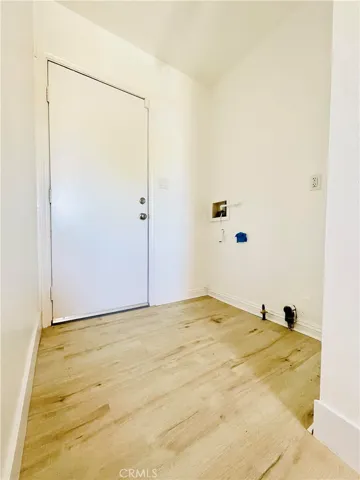 Washer and Dryer Hookup