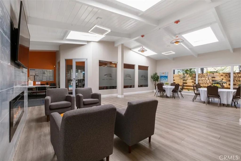 Relax or plan an event at the community center club house