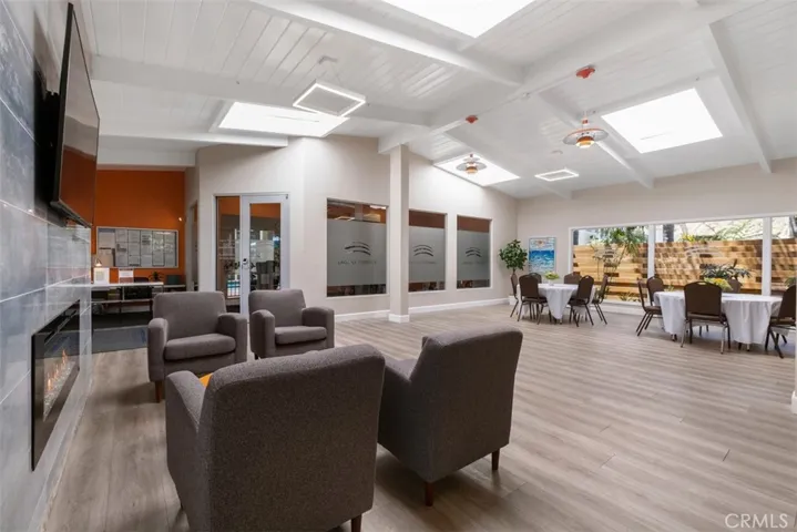Relax or plan an event at the community center club house