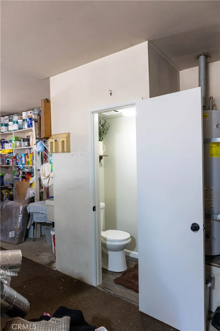 Garage bathroom