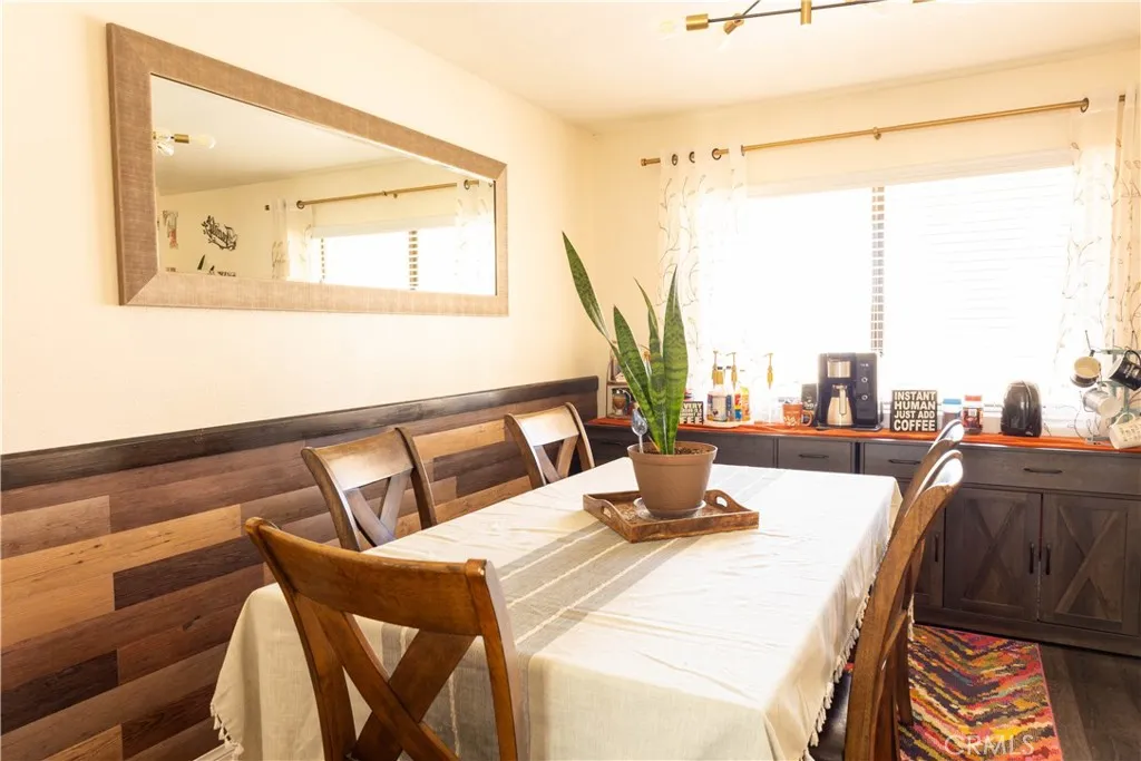 Dinning Room off kitchen and connected to living room