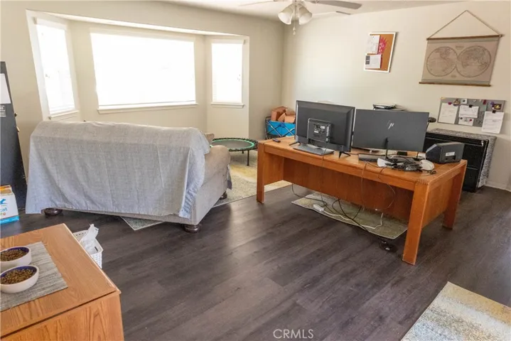 Office or extra room at end of hall connected to second master bedroom