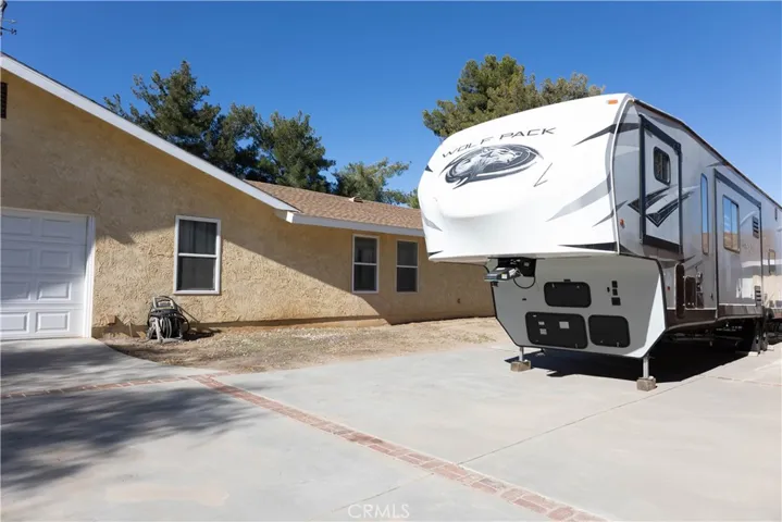 Garage connected to house