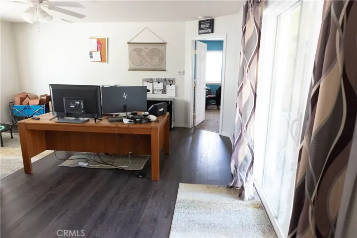 Office or extra room at end of hall connected to second master bedroom