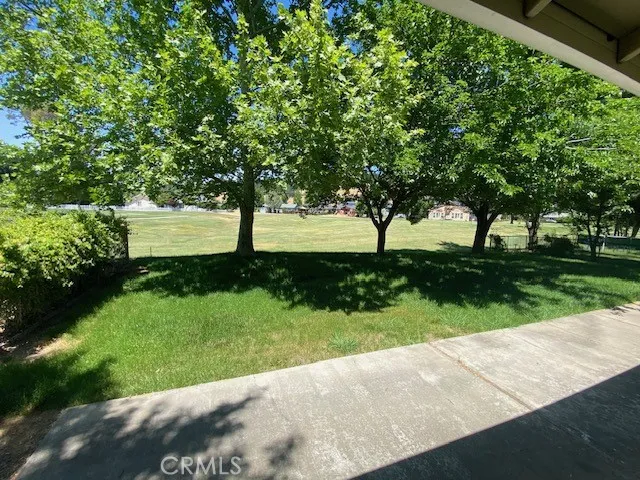 Golf course front backyard