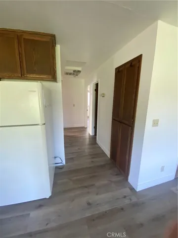 Hall leads to bedrooms.