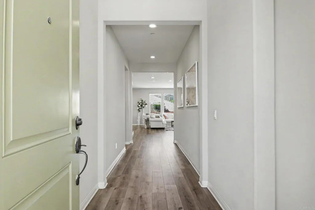 Hallway at main entry...