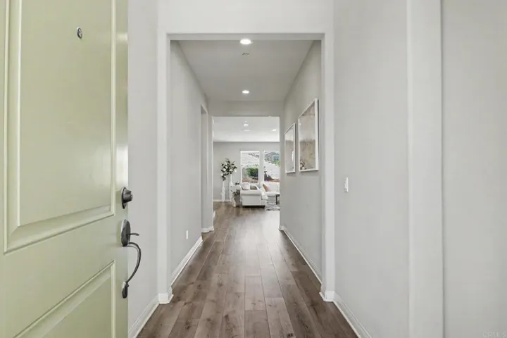 Hallway at main entry...