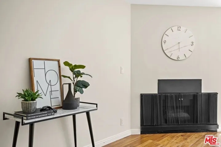 Furniture is staged