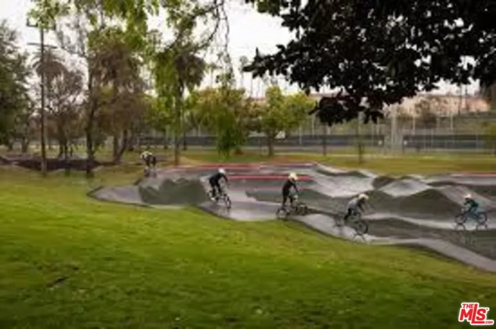 pump park is 7 houses down